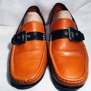 Italian Buckle Driving Loafers